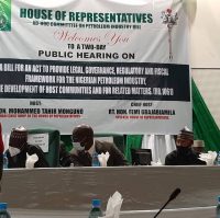 Cross section of participants at the public hearing