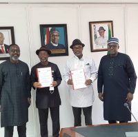 Signatories-of-the-MoU-from-left-PETAN-Ex-officio-Dr-Timi-Austen-Peters-PETAN-Chairman-Mr.-Nicolas-Odinuwe-Executive-Secretary-Nigerian-Content-Development-and-Monitoring-Board-NCDMB-Engr.-Simbi-Wabote